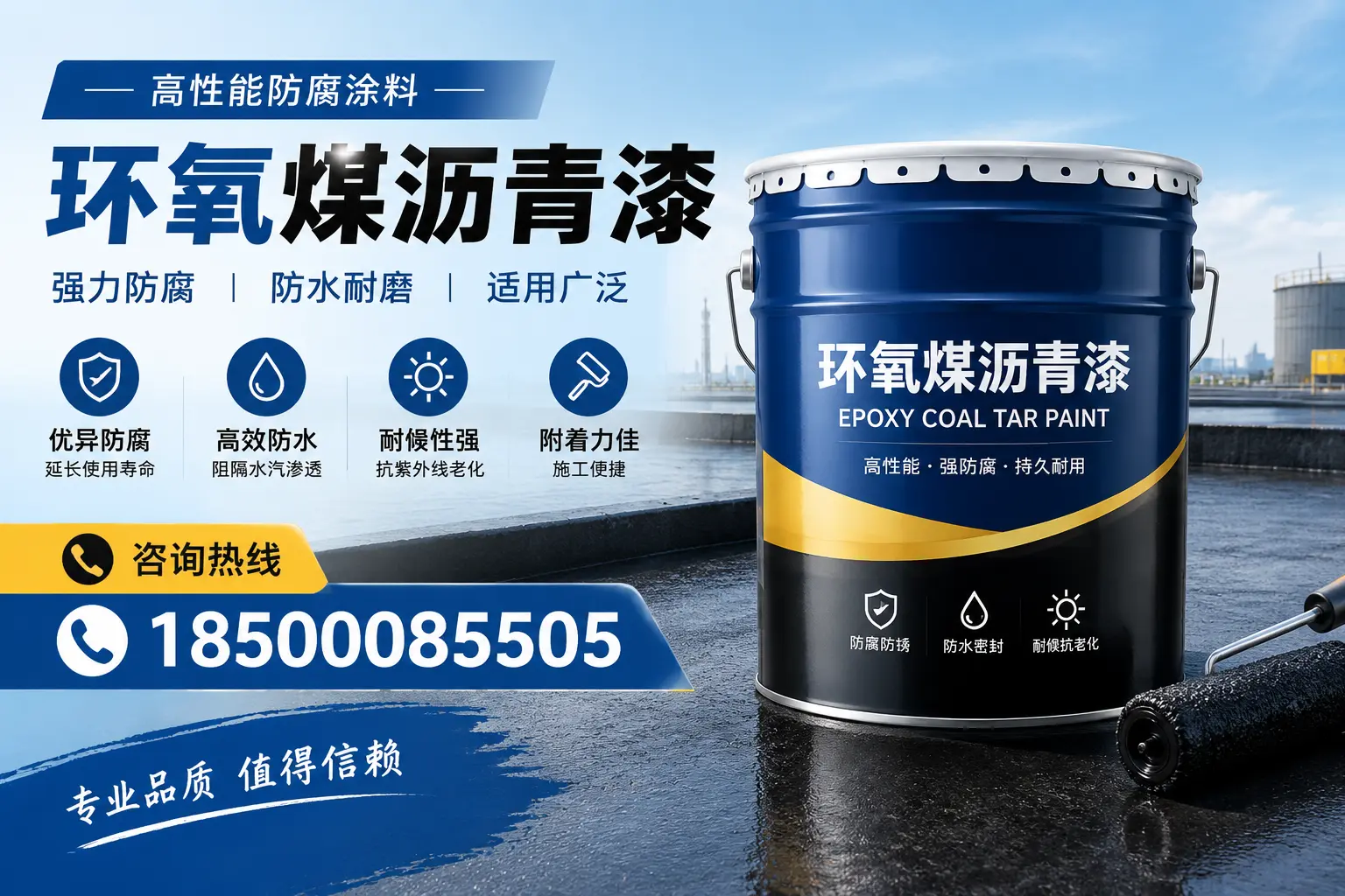 环氧煤沥青漆的主要成分与功能，宁德用户深度了解